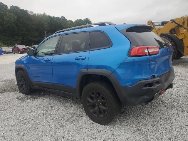 1C4PJMBX5JD610418 - 2018 JEEP CHEROKEE TRAILHAWK BLUE photo 2