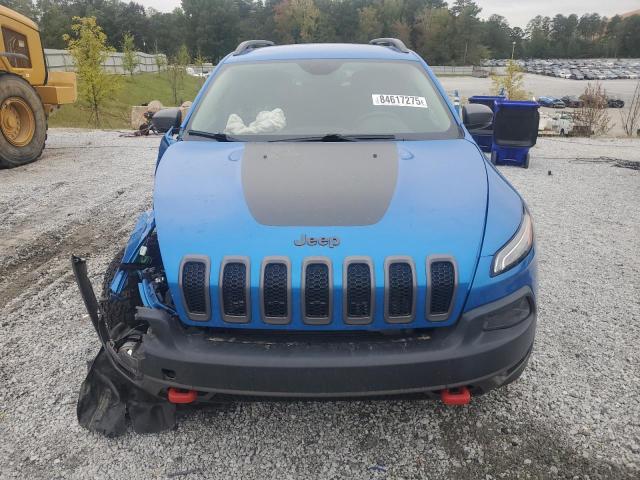 1C4PJMBX5JD610418 - 2018 JEEP CHEROKEE TRAILHAWK BLUE photo 5