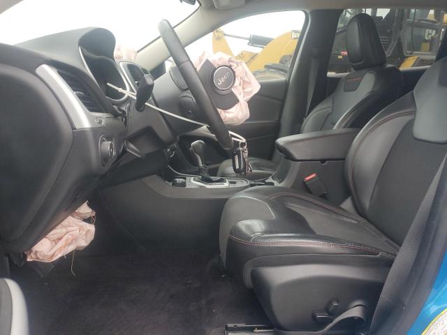 1C4PJMBX5JD610418 - 2018 JEEP CHEROKEE TRAILHAWK BLUE photo 7