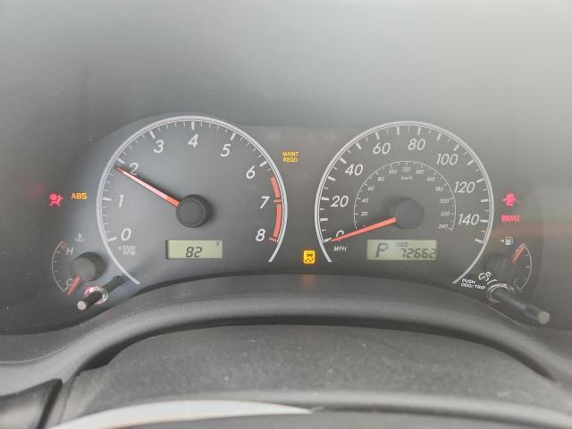 5YFBU4EE4CP054307 - 2012 TOYOTA COROLLA BASE ნაცრისფერი ფოტო 9