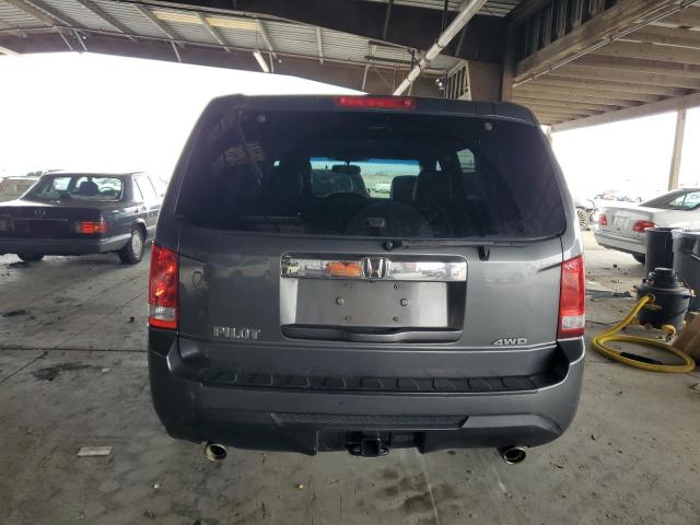 5FNYF4H50CB057927 - 2012 HONDA PILOT EXL GRAY photo 6