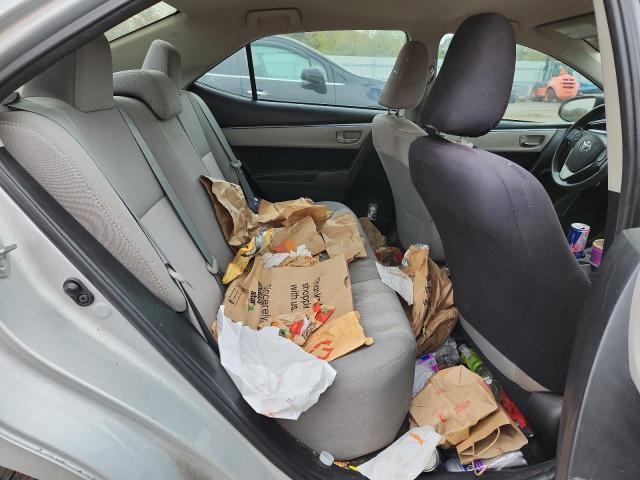 2T1BURHE3EC146651 - 2014 TOYOTA COROLLA L SILVER photo 10