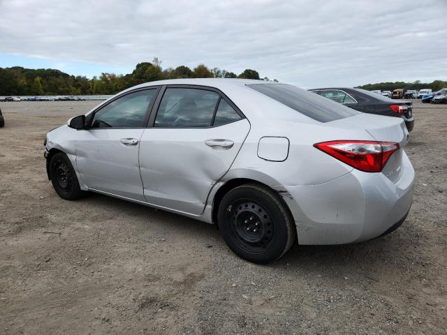 2T1BURHE3EC146651 - 2014 TOYOTA COROLLA L SILVER photo 2