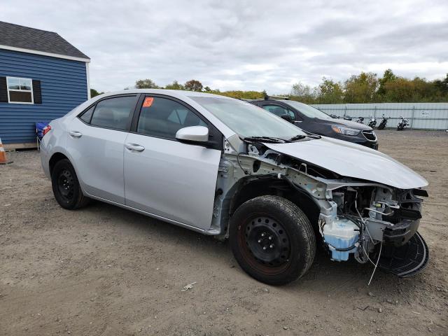 2T1BURHE3EC146651 - 2014 TOYOTA COROLLA L SILVER photo 4