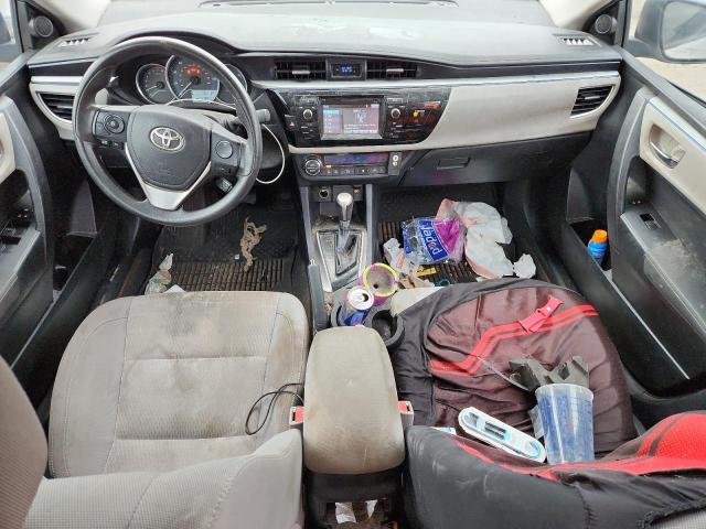 2T1BURHE3EC146651 - 2014 TOYOTA COROLLA L SILVER photo 8