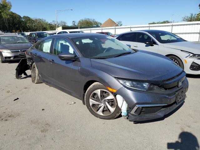 19XFC2F61LE212586 - 2020 HONDA CIVIC LX GRAY photo 4