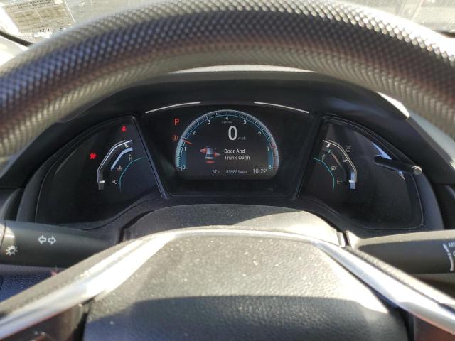 19XFC2F61LE212586 - 2020 HONDA CIVIC LX GRAY photo 9