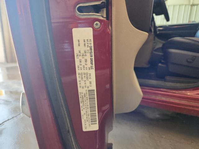 2A4RR8DG5BR749723 - 2011 CHRYSLER TOWN & COU TOURING L RED photo 13