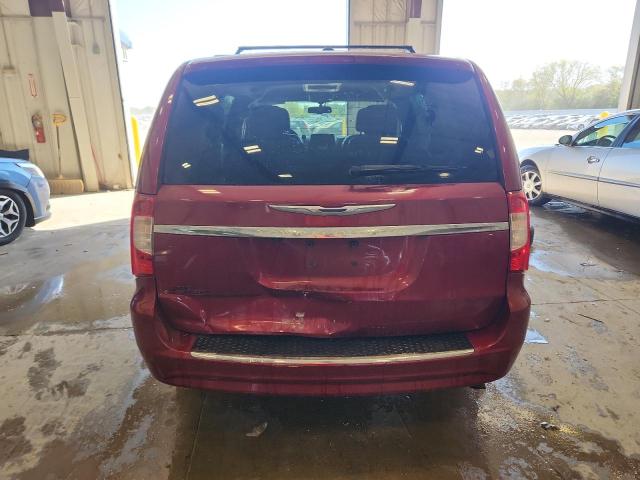 2A4RR8DG5BR749723 - 2011 CHRYSLER TOWN & COU TOURING L RED photo 6