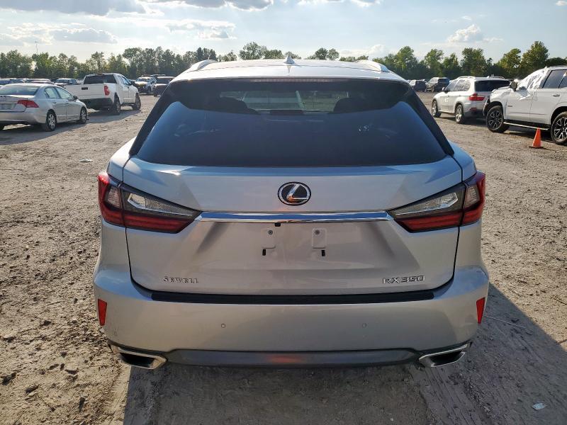 2T2ZZMCA8KC123543 - 2019 LEXUS RX 350 BASE ვერცხლისფერი ფოტო 6