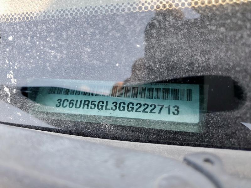 3C6UR5GL3GG222713 - 2016 RAM 2500 LONGHORN 棕色 照片 12