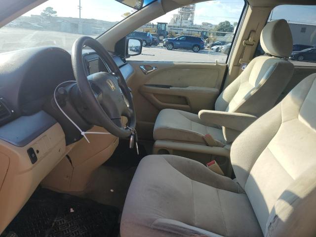 5FNRL3H24AB034287 - 2010 HONDA ODYSSEY LX WHITE photo 7