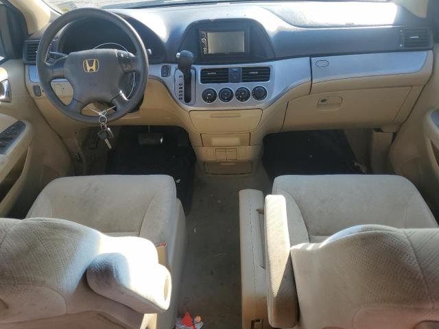 5FNRL3H24AB034287 - 2010 HONDA ODYSSEY LX WHITE photo 8