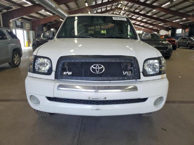 5TBDT44116S547179 - 2006 TOYT TUNDRA DOUBLE CAB SR5 WHITE photo 5