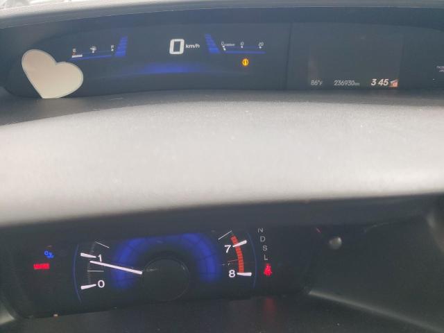 19XFB2F5XFE706623 - 2015 HONDA CIVIC LX GRAY photo 9