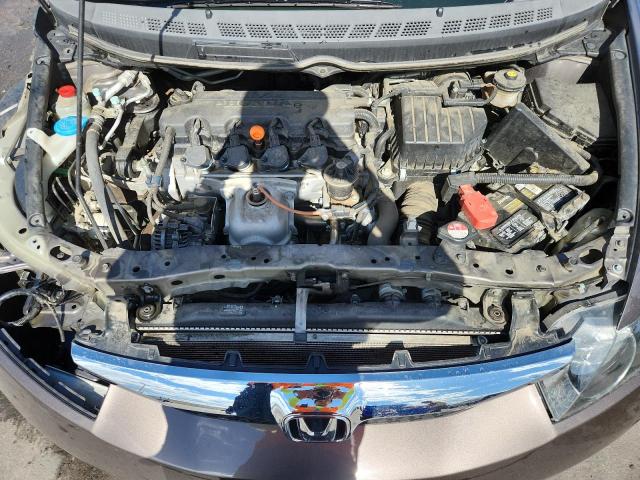 19XFA1F57AE013966 - 2010 HONDA CIVIC LX BROWN photo 11