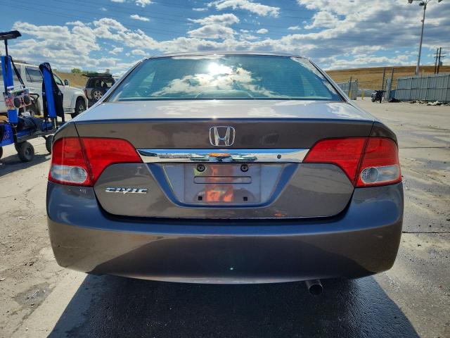 19XFA1F57AE013966 - 2010 HONDA CIVIC LX BROWN photo 6