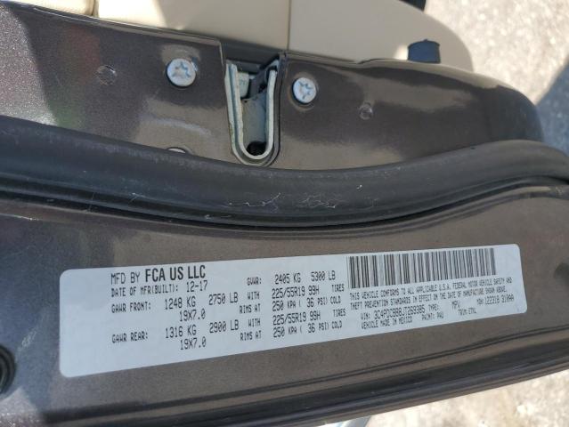 3C4PDCBB8JT269385 - 2018 DODGE JOURNEY SXT GRAY photo 13