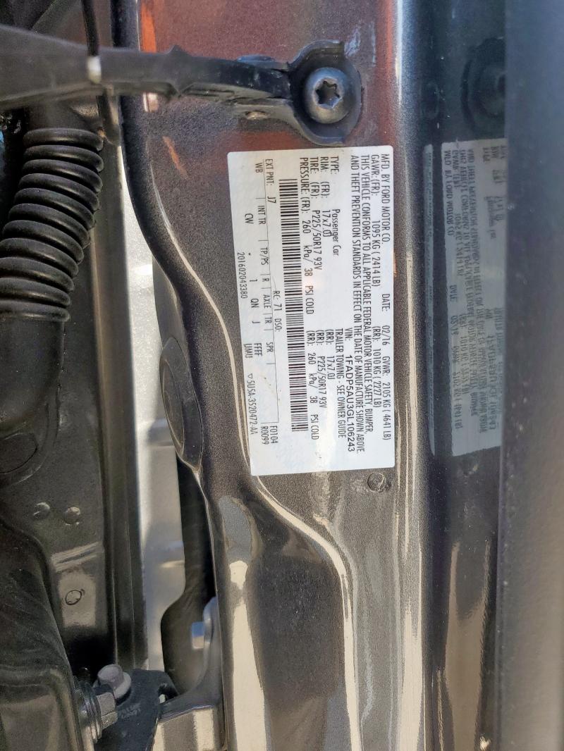 1FADP5AU3GL106243 - 2016 FORD C-MAX SE Graphit Foto 14