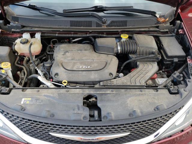 2C4RC1FGXJR109081 - 2018 CHRYSLER PACIFICA TOURING PLUS Bordo foto 12