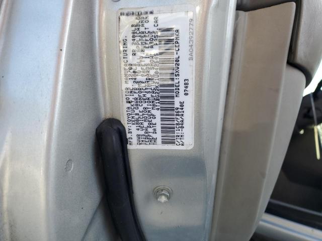 4T1BG22K21U042545 - 2001 TOYOTA CAMRY CE SILVER photo 12