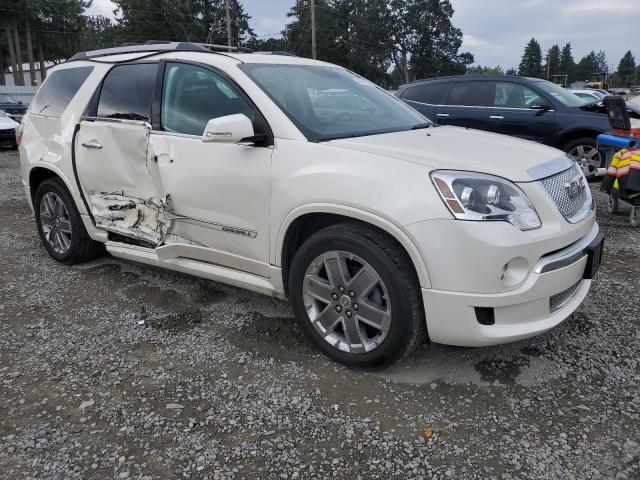 1GKKVTED8BJ202612 - 2011 GMC ACADIA DENALI WHITE photo 4