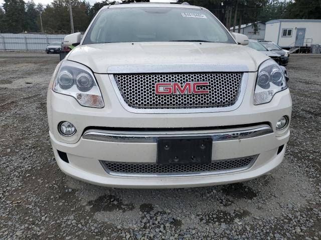1GKKVTED8BJ202612 - 2011 GMC ACADIA DENALI WHITE photo 5
