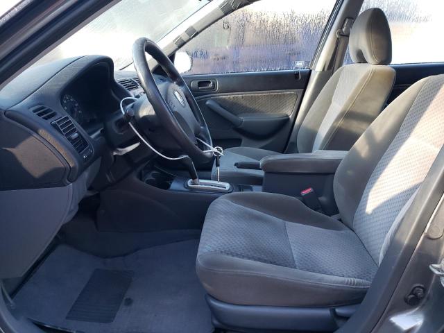 1HGES16345L025031 - 2005 HONDA CIVIC DX VP Szary zdjęcie 7