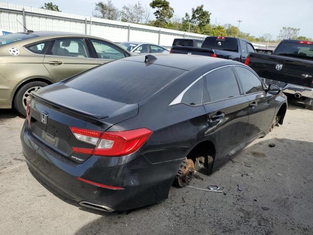 1HGCV1F3XKA073008 - 2019 HONDA ACCORD SPORT Schwarz Foto 3