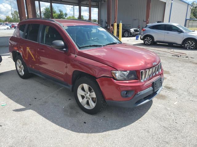 1C4NJDBB2ED623581 - 2014 JEEP COMPASS SPORT ბურგუნდია ფოტო 4