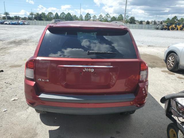 1C4NJDBB2ED623581 - 2014 JEEP COMPASS SPORT ბურგუნდია ფოტო 6