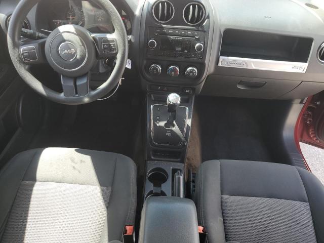 1C4NJDBB2ED623581 - 2014 JEEP COMPASS SPORT ბურგუნდია ფოტო 8