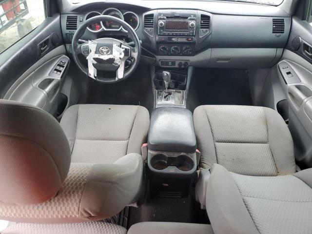 5TFJX4GN3CX007321 - 2012 TOYOTA TACOMA DOUBLE CAB WHITE photo 8