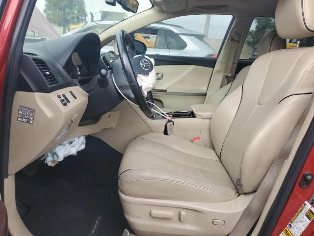 4T3BK11A19U005121 - 2009 TOYOTA VENZA წითელი ფოტო 7