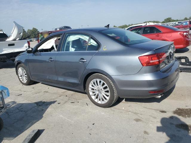 3VWD17AJXFM273979 - 2015 VOLKSWAGEN JETTA SE GRAY photo 2