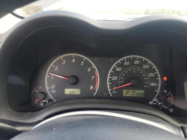 JTDBU4EE1DJ115537 - 2013 TOYOTA COROLLA BASE Szary zdjęcie 9