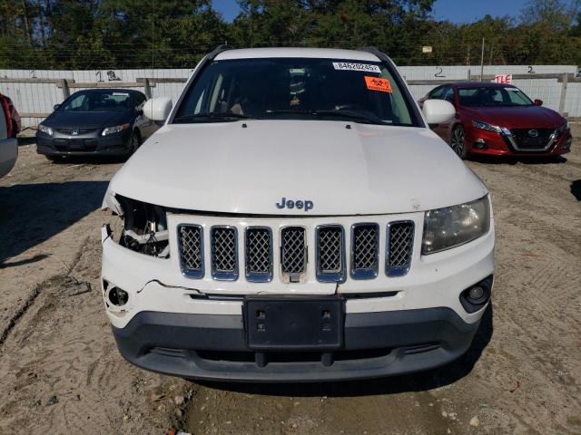 1C4NJDEB5ED706790 - 2014 JEEP COMPASS LATITUDE WHITE photo 5