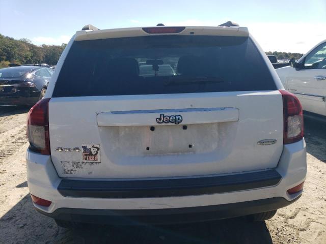 1C4NJDEB5ED706790 - 2014 JEEP COMPASS LATITUDE WHITE photo 6