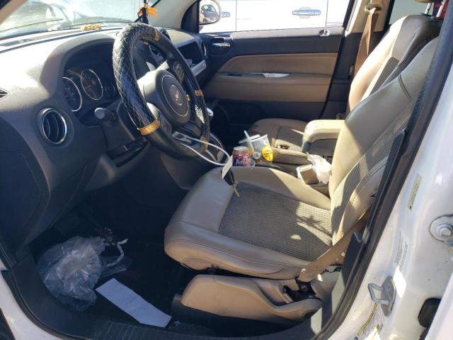 1C4NJDEB5ED706790 - 2014 JEEP COMPASS LATITUDE WHITE photo 7