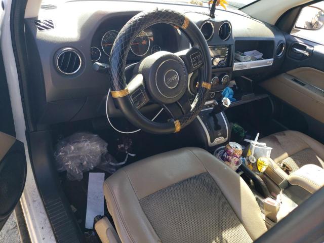 1C4NJDEB5ED706790 - 2014 JEEP COMPASS LATITUDE WHITE photo 8