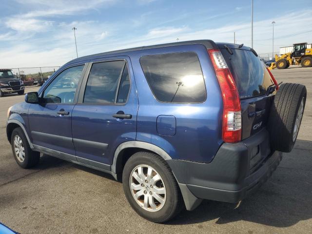 JHLRD78895C047180 - 2005 HONDA CR-V EX BLUE photo 2