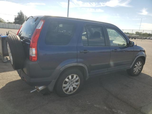 JHLRD78895C047180 - 2005 HONDA CR-V EX BLUE photo 3
