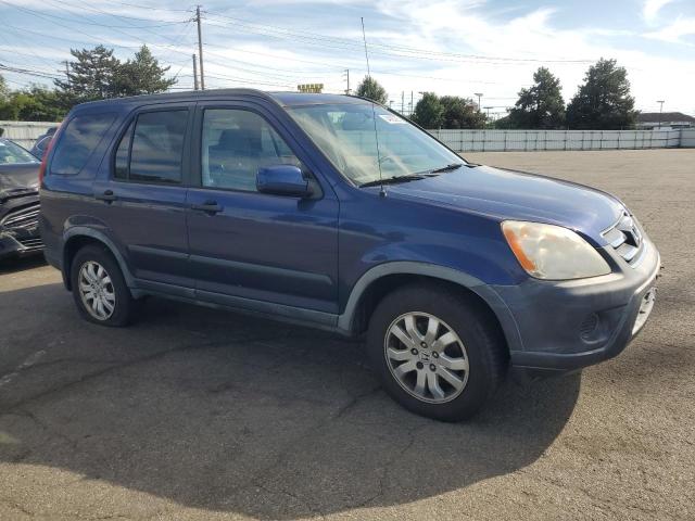 JHLRD78895C047180 - 2005 HONDA CR-V EX BLUE photo 4