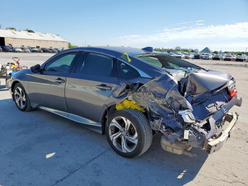 1HGCV1F46JA194464 - 2018 HONDA ACCORD EX GRAY photo 2