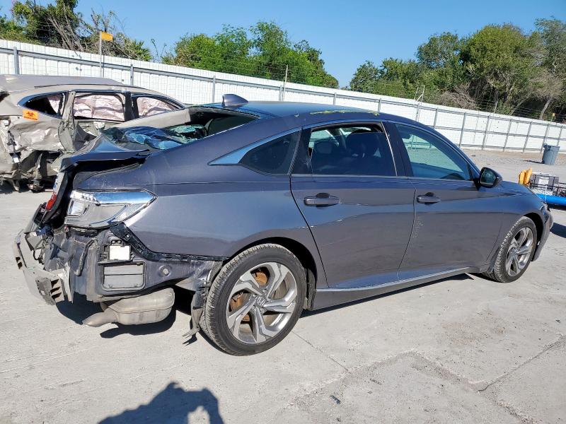 1HGCV1F46JA194464 - 2018 HONDA ACCORD EX GRAY photo 3