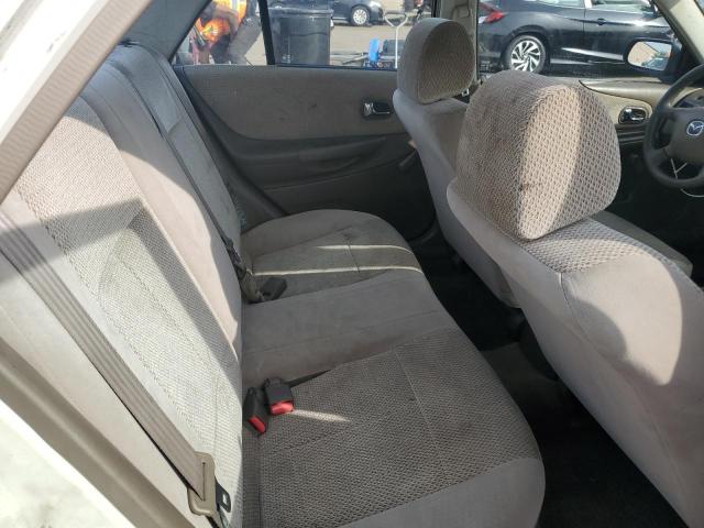 JM1BJ222XY0308482 - 2000 MAZDA PROTEGE DX WHITE photo 10