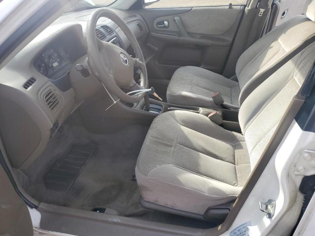 JM1BJ222XY0308482 - 2000 MAZDA PROTEGE DX WHITE photo 7