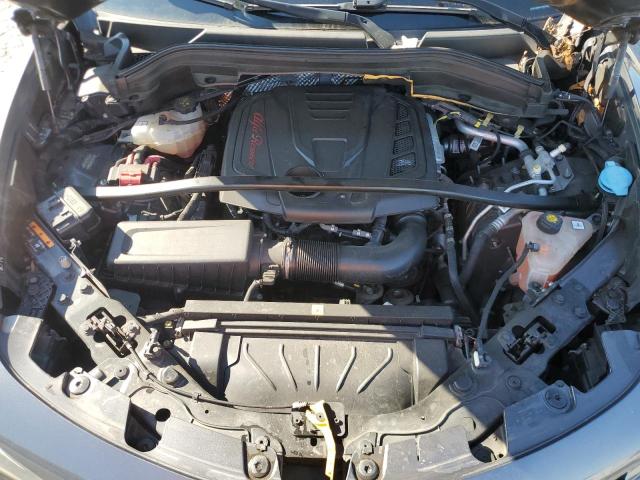 ZASFAKBN1J7B67642 - 2018 ALFA ROMEO STELVIO TI GRAY photo 12