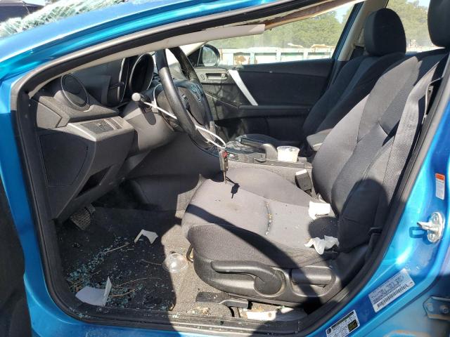 JM1BL1K53B1409198 - 2011 MAZDA 3 S BLUE photo 7