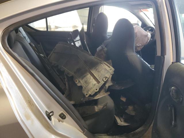 3N1CN7AP0GL854313 - 2016 NISSAN VERSA S Gris foto 10